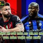 Thống Kê Đối Đầu AC Milan Inter - Qua Năm Trận Gần Nhất